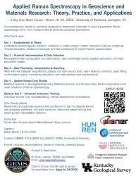 International instensive Raman course in the USA